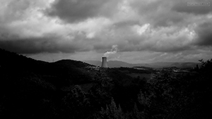 geothermal power station : larderello : pisa